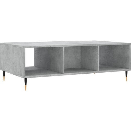  Stolić za kavu siva boja betona 104x60x35 cm konstruirano drvo Slike