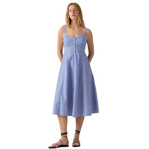 Levi&amp;#039;s Levis - prugasta midi haljina Slike
