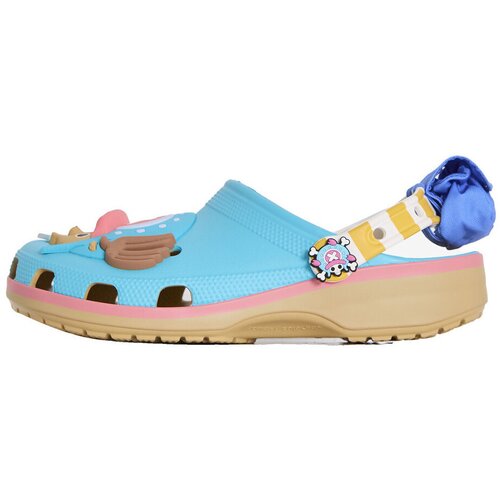 Crocs Cokli Sabots Classic Clog X One Piece Chopper bleu ciel Modra Cene