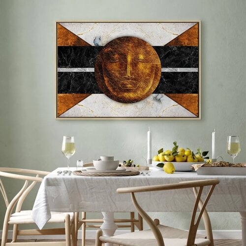  Slika - Look Into the Past (1 Part) Wide 120x80 U prirodnom drvenom okviru Cene