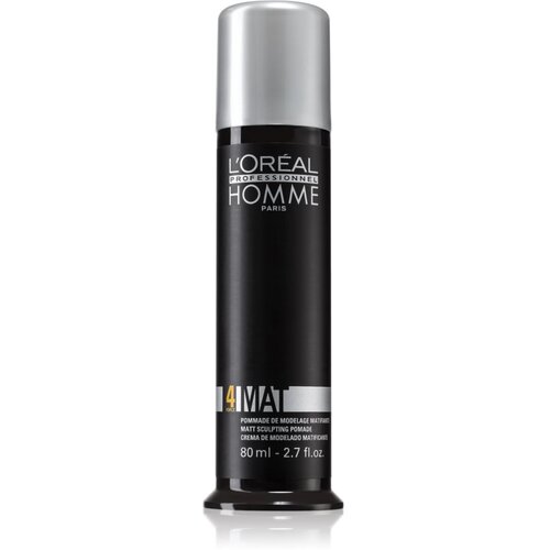 L&amp;acute;Or&amp;eacute;al Paris Homme 4 Force Mat pasta za modeling s mat učinkom 80 ml Slike