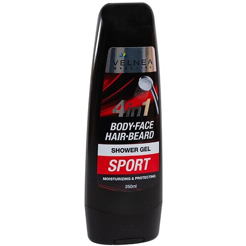 Velnea men gel za tuširanje sport 4 u 1 250ml Cene
