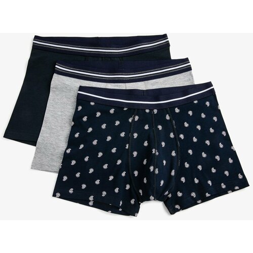 Koton Boxer Shorts - Multicolor - 3 pcs Slike