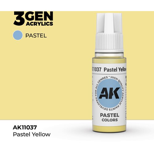 AK Interactive Pastel Yellow 17ml - 3rd Gen Akrilna Boja AK11037 Cene