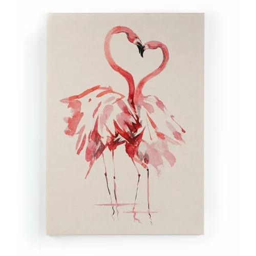 Surdic Slika na platnu Flamingo, 50 x 70 cm