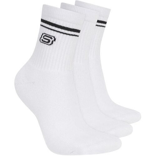 Skechers Športne nogavice 3pk Wpk Wmn Ls Low Crew Bela Cene