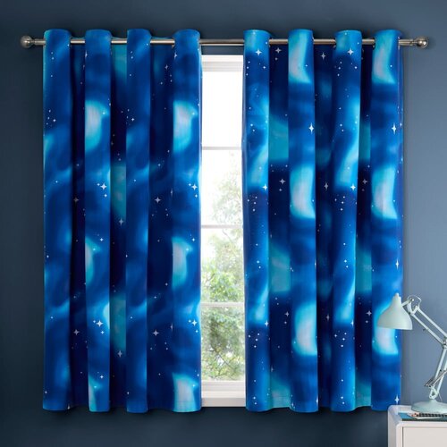 Catherine Lansfield Otro&amp;scaron;ke zavese v kompletu 2 ks 168x183 cm Ombre Stars &amp;ndash; Slike