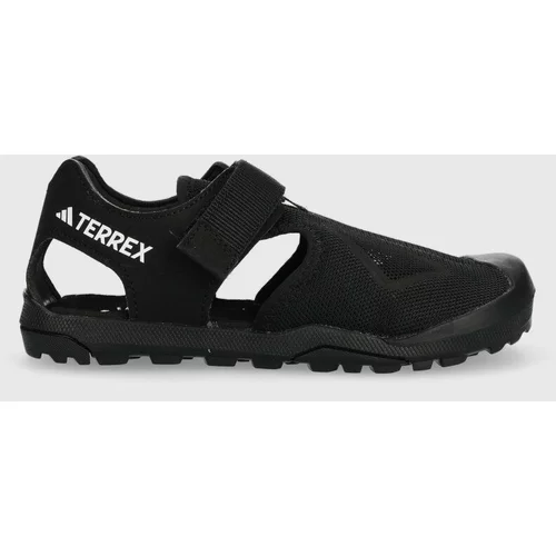 adidas Terrex Otroški sandali TERREX CAPTAIN TOEY črna barva