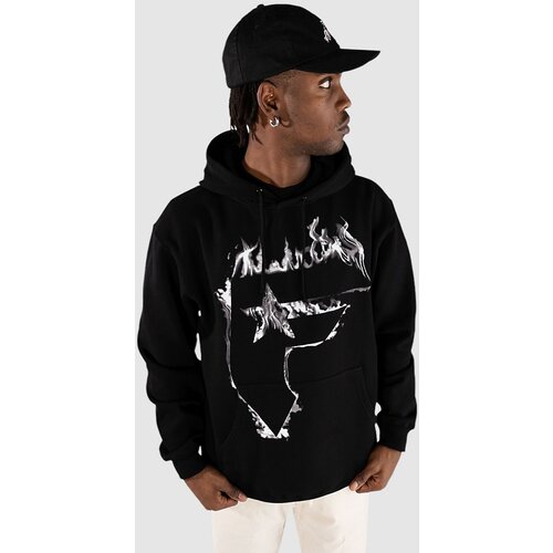 Famous Stars And Straps Burning Badge Pulover s kapuco black Cene