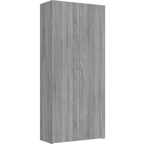 Maison Chic Omarica za obutev - Kopa za čevlje siva sonoma 80x35,5x180 cm inženirski les, (21777249) Slike