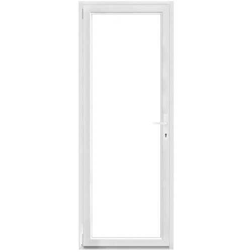 Brez Balkonska vrata (2100 x 800 mm, PVC, leva, trojna zasteklitev, brez kljuke) Cene