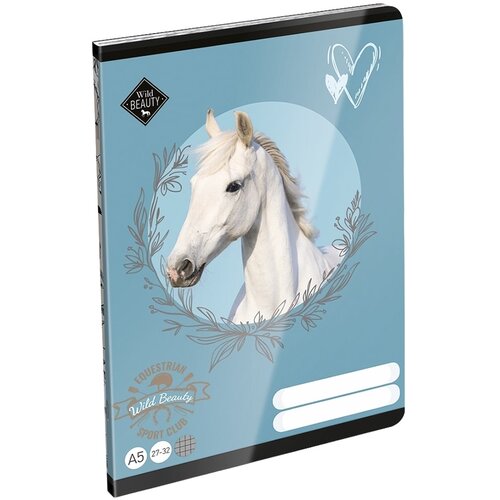 ICO ICO: LizzySuli Wild Beauty Sport Club zvezek s kvadratki A5 27-32 Slike