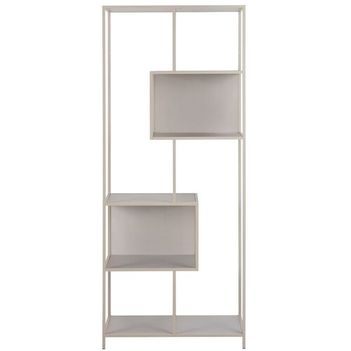 Actona Siva biblioteka 77x185x35 cm Seaford &amp;ndash; Slike