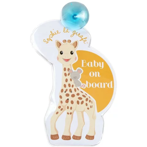 Sophie La Girafe Žirafa Sophie naljepnica Baby on board 470213