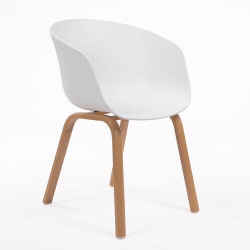 ITALIAN DESIGN LJUBEK BEL STOL 54*52*76 cm, (21300027) Cene