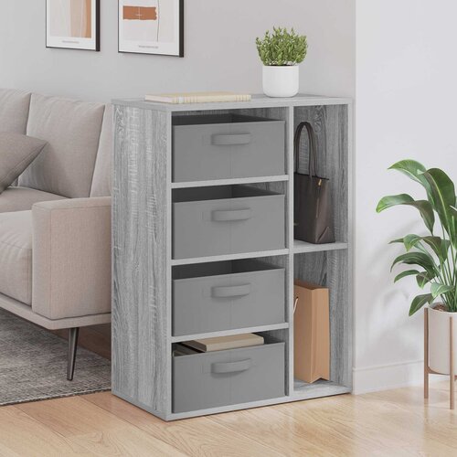 Kreveta s ladicama Siva Sonoma 60 x 33,5 x 84 cm Cene