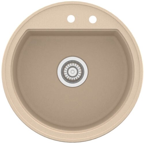 Sink Solution OKROGLO KORITO LUMINA 10 (VEČ BARV)-Bež Slike