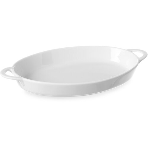 Hendi Ovalni pekač z ročaji 215x140x35mm beli porcelan - 784013, (21385591) Cene