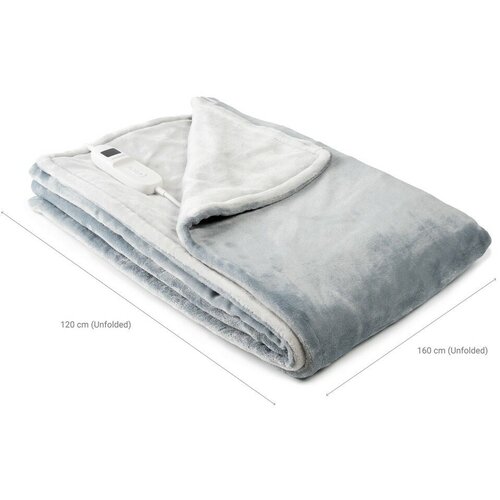  Električna Deka Elakef InnovaGoods Siva 120 x 160 cm 160 W Slike