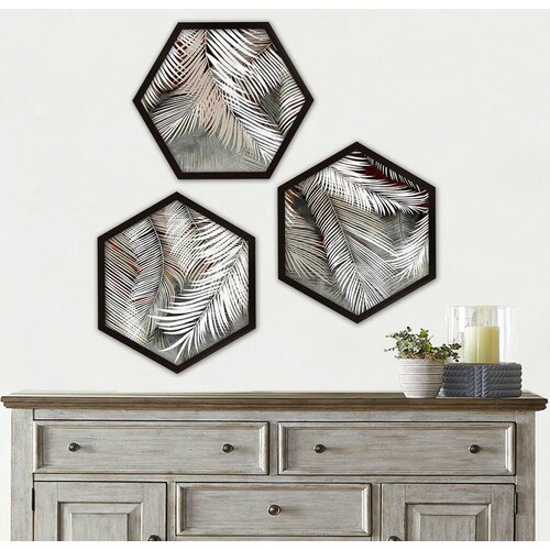 Wallity Uokvirena slika 6GEN157879, 35x35 cm, 3 dijela Cijene