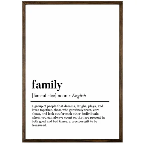 Wallity Plakat 50x70 cm Family -