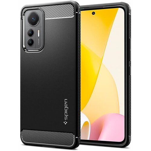Spigen Rugged Armor - Xiaomi 12 Lite - črna Cene