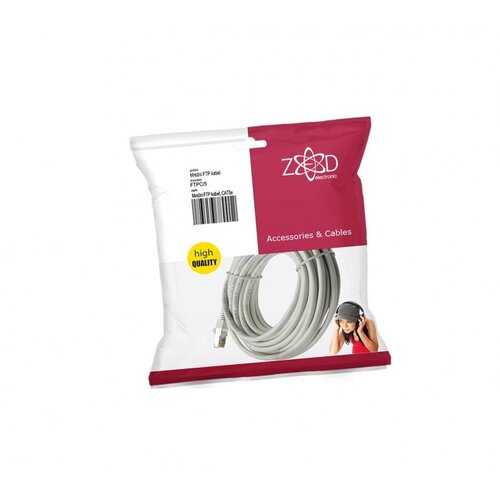  ZED electronic mrežni FTP kabl, CAT5E, 5M Cijene