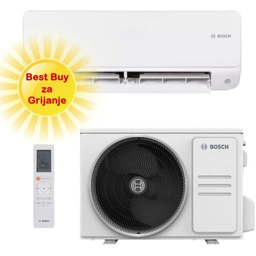 Bosch KLIMA UREĐAJ 2,6kW CL6001-Set 26 WE, za prostor do 25m2, A+++ energetska klasa, R32 Cijene