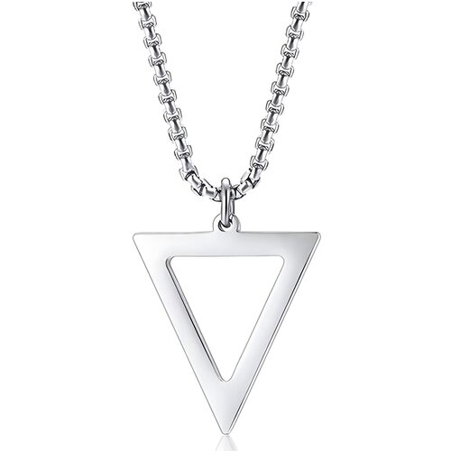 Ogrlica Simple Triangle - Srebrna KP33477 Cijene