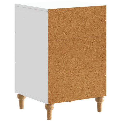  Noćni ormar Bijela 43x 41 x 66,5 cm Konstruirano drvo Slike