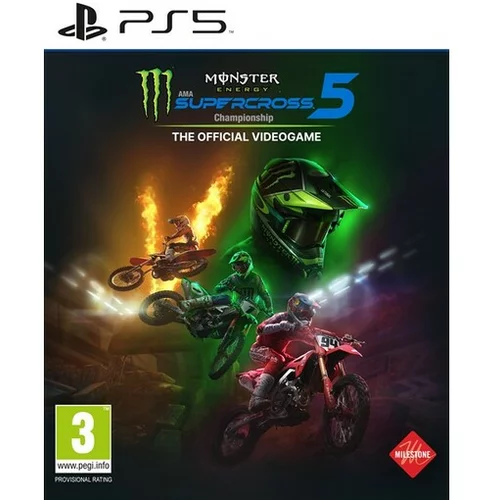 Milestone Monster Energy Supercross - The Official Videogame 5 (playstation