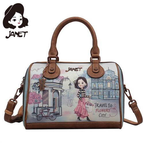 Janet damska tašna flowery city J-087A Cene