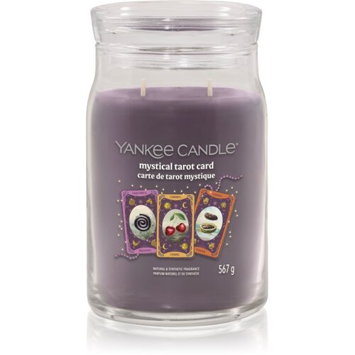 Yankee Candle Mirisna sveća MYSTICAL TAROT CARD velika 567g 60-90 sati. Slike