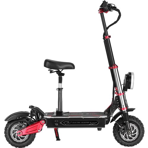 Generic BOYUEDA S5 11-palčni električni skuter z dvojnim motorjem sedeža 6000 W 38 Ah največja hitrost 85 km/h, (21348487) Cene