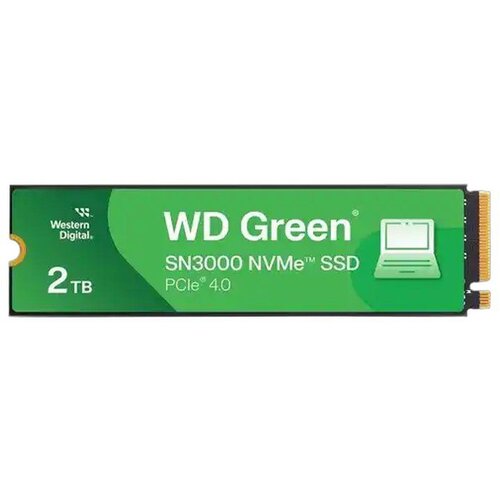 Western Digital SSD 2TB M.2 NVMe SN3000 Green Cene