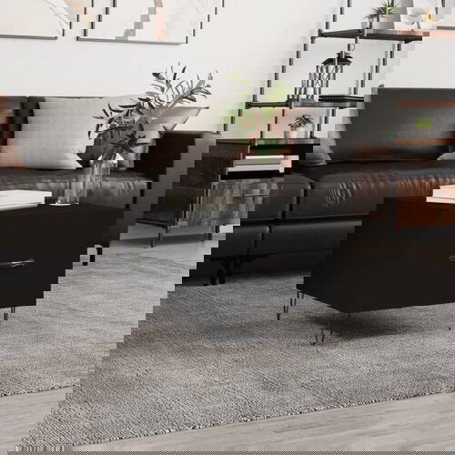 vidaXL Stolić za kavu crni 50 x 50 x 40 cm od konstruiranog drva Cijene