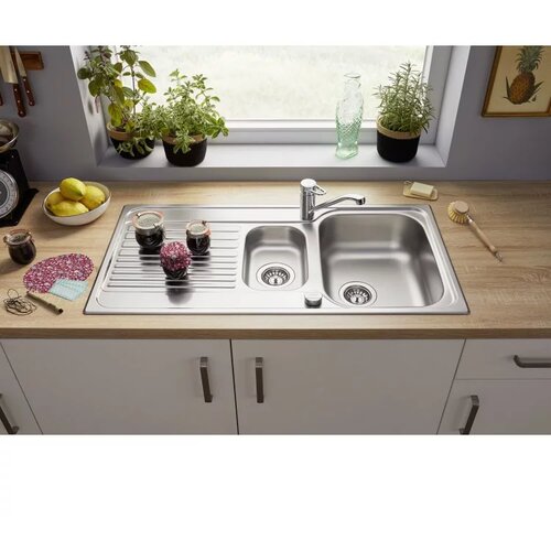 Blanco sudoper TIPO ll 6 S INOX 18/10 prirodna dorada, s dalj. upr. Cijene