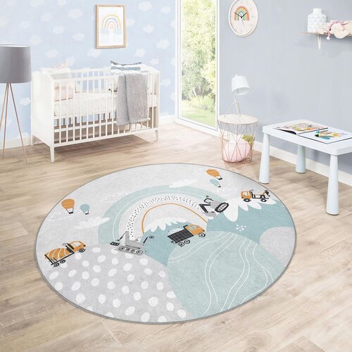 Mila Home Periv dječji tepih &amp;oslash;120 cm Snowy Hills &amp;ndash; Slike
