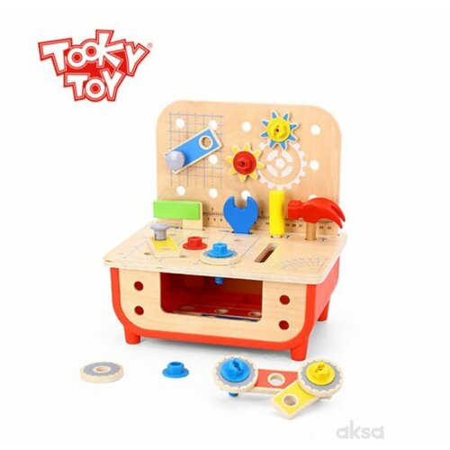 Tooky Toy mini drvena radionica Slike