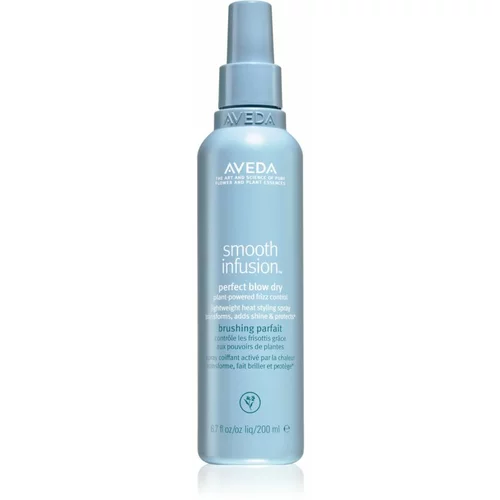 Aveda Smooth Infusion™ Perfect Blow Dry zaglađujući sprej za sušenje kose anti-frizzy 200 ml