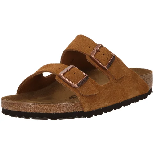 Birkenstock Natikače s potpeticom 'Arizona LEVE' zeleno smeđa