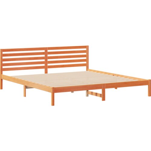  Krevetna konstrukcija s uzglavljem Vo&amp;scaron;tano smeđa 180 x 210 cm Slike