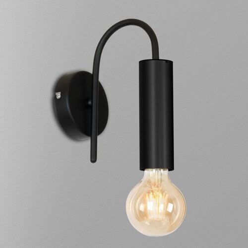 Zidno svetlo LOPPE 1xE27/60W/230V, crne boje Slike