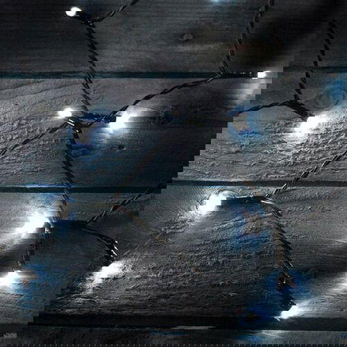 Dekortrend Novogodišnja LED zavesa hladno bela 1,5x1,5m za spoljašnju i unutrašnju upotrebu Cene