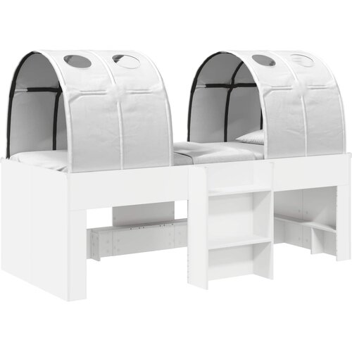  Krevet s Tunnels 3 kom. Bijela Konstruirano drvo 193 x 96,1 x 68,5 cm Slike