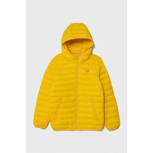 Guess Otroška jakna rumena barva