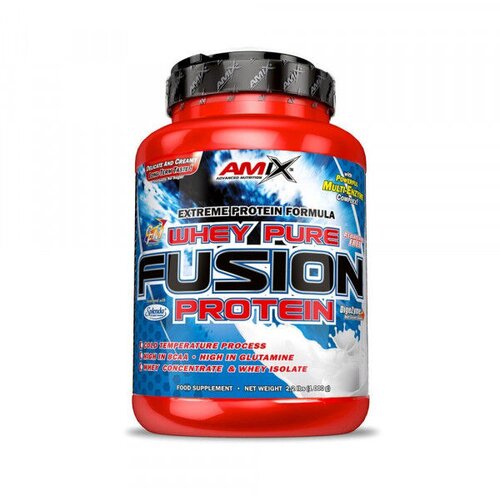 Amix Protein Whey Pro Fusion, Vanila, 1kg Slike
