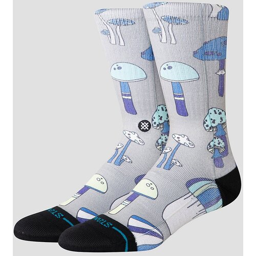 Stance Microbial Crew Socks stringgrey Slike