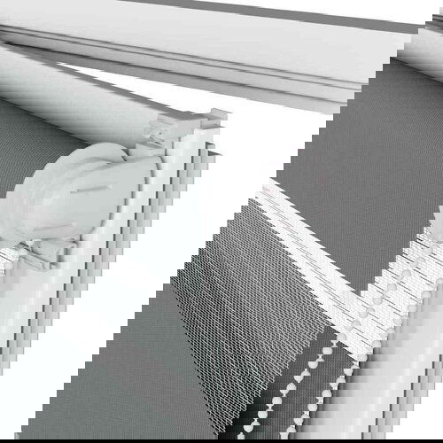 vidaXL zebra senčilo temno sivo 50x150 cm tkanina širina 45,9 cm Cene