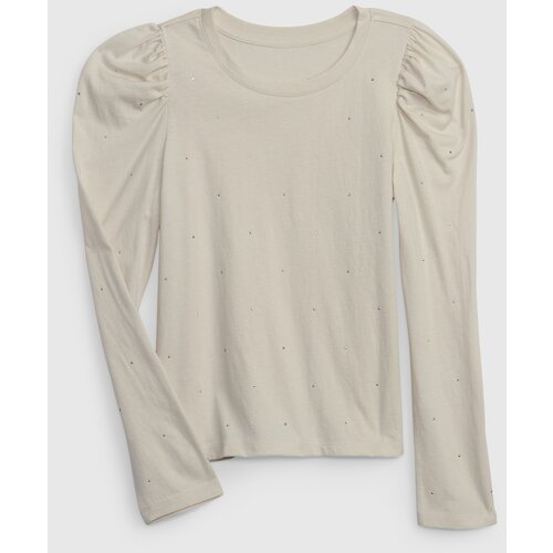 GAP Kids T-shirt with puffed sleeves - Girls Cene